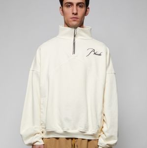 Rhude quarter zip sweatshirt